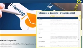 Nouveauté e-Learning - Un glossaire spécialisé & complet !