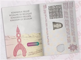 Un design inédit pour le nouveau passeport belge